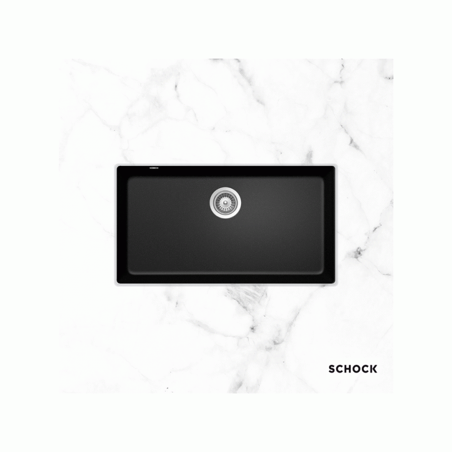 Νεροχύτης Schock Cristadur Mono Υποκαθήμενος 15090 (83.8x46.9cm)