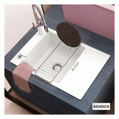 Νεροχύτης Schock Cristadur Mono 15180 (78x51cm)