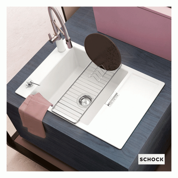 Νεροχύτης Schock Cristadur Mono 15180 (78x51cm)