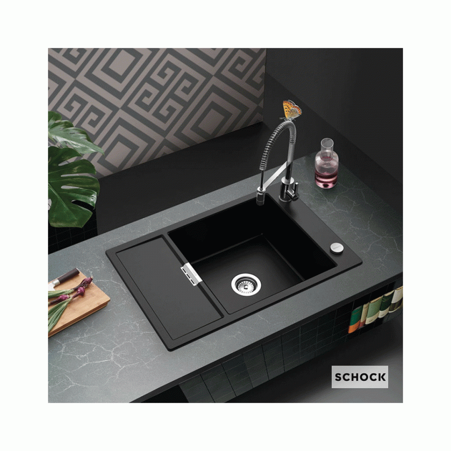 Νεροχύτης Schock Cristadur Mono 15180 (78x51cm)