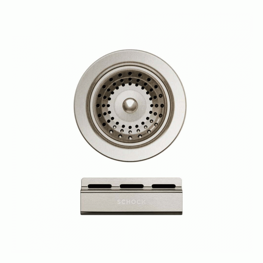 Schock Ανοξείδωτη Βαλβίδα Νεροχύτη με Υπερχείλιση 629384