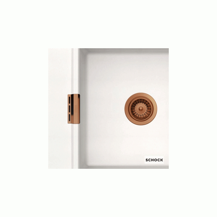 Schock Ανοξείδωτη Βαλβίδα Νεροχύτη με Υπερχείλιση 629384