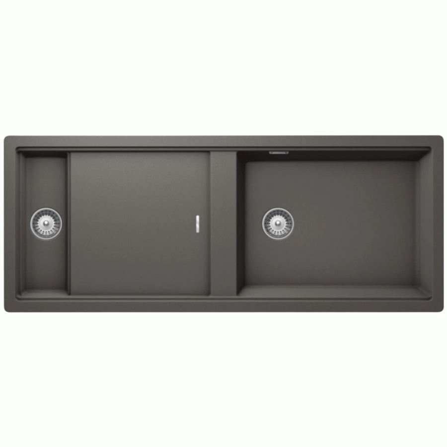 Νεροχύτης Schock Cristadur Prepstation Υποκαθήμενος 81500U (114X46cm)