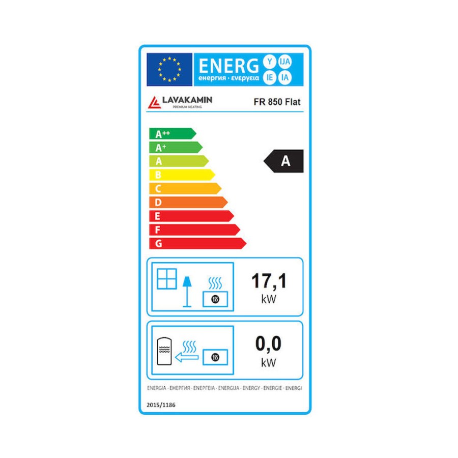 FR 850 flat| Ενεργειακό τζάκι αερόθερμο ή φυσικής ροής 