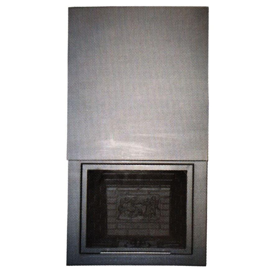 T75 Flat| Μαντεμένιο τζάκι - Κλειστού τύπου