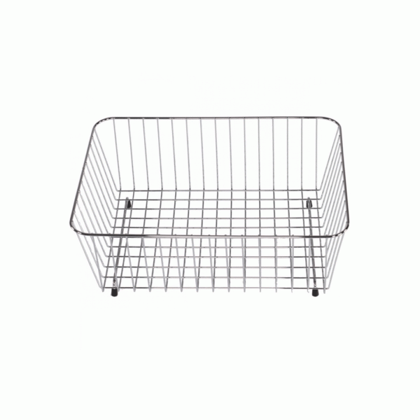 Ανοξείδωτο Καλάθι Γούρνας Νεροχύτη Κρεμαστό Inox Schock W31 (39x33εκ.)