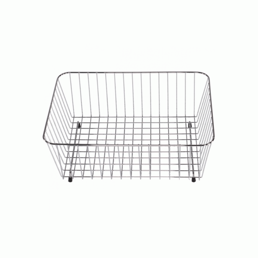 Ανοξείδωτο Καλάθι Γούρνας Νεροχύτη Κρεμαστό Inox Schock W31 (39x33εκ.)