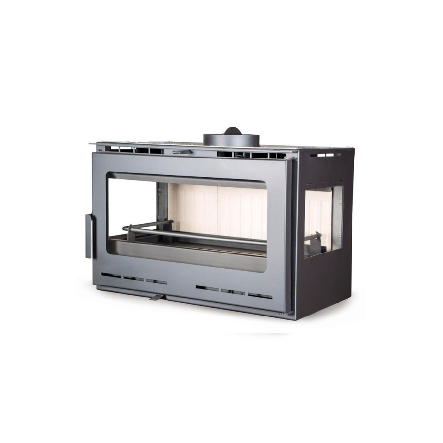 Ενεργειακό τζάκι αερόθερμο| WCPA 80 Κασετίνα Πανοραμική