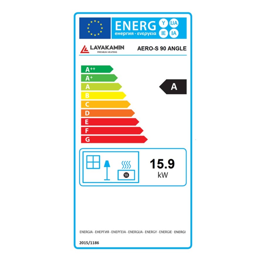 AERO-S Angle 90| Ενεργειακό τζάκι
